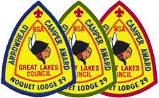 Arrowhead Camper Awards